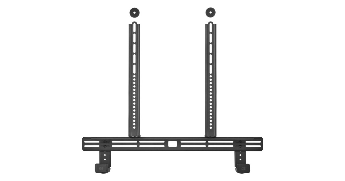 One for all Universelle Soundbar-Halterung, Wandhalterung(schwarz)