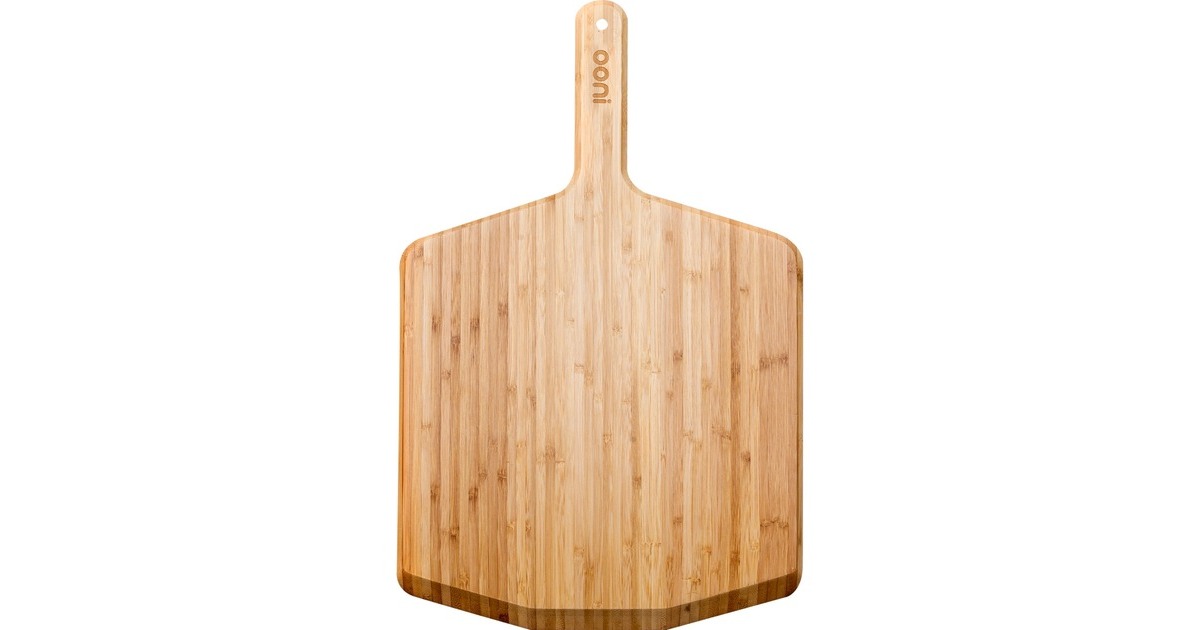 Ooni Bambus Pizzaheber 12", Grillbesteck(holz, für Pizzen bis ca. Ø 30cm)