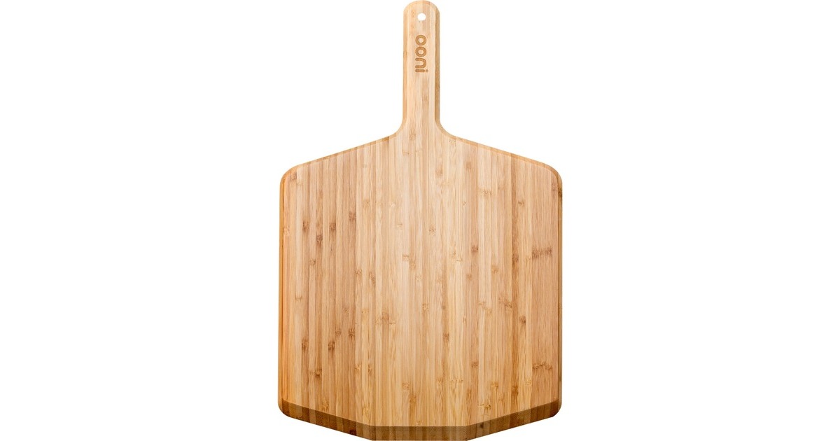 Ooni Bambus Pizzaheber 14", Grillbesteck(holz, für Pizzen bis ca. Ø 36cm)
