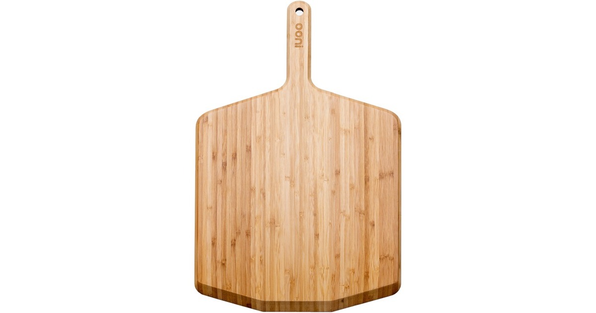 Ooni Bambus Pizzaheber 16", Grillbesteck(holz, für Pizzen bis ca. Ø 40cm)