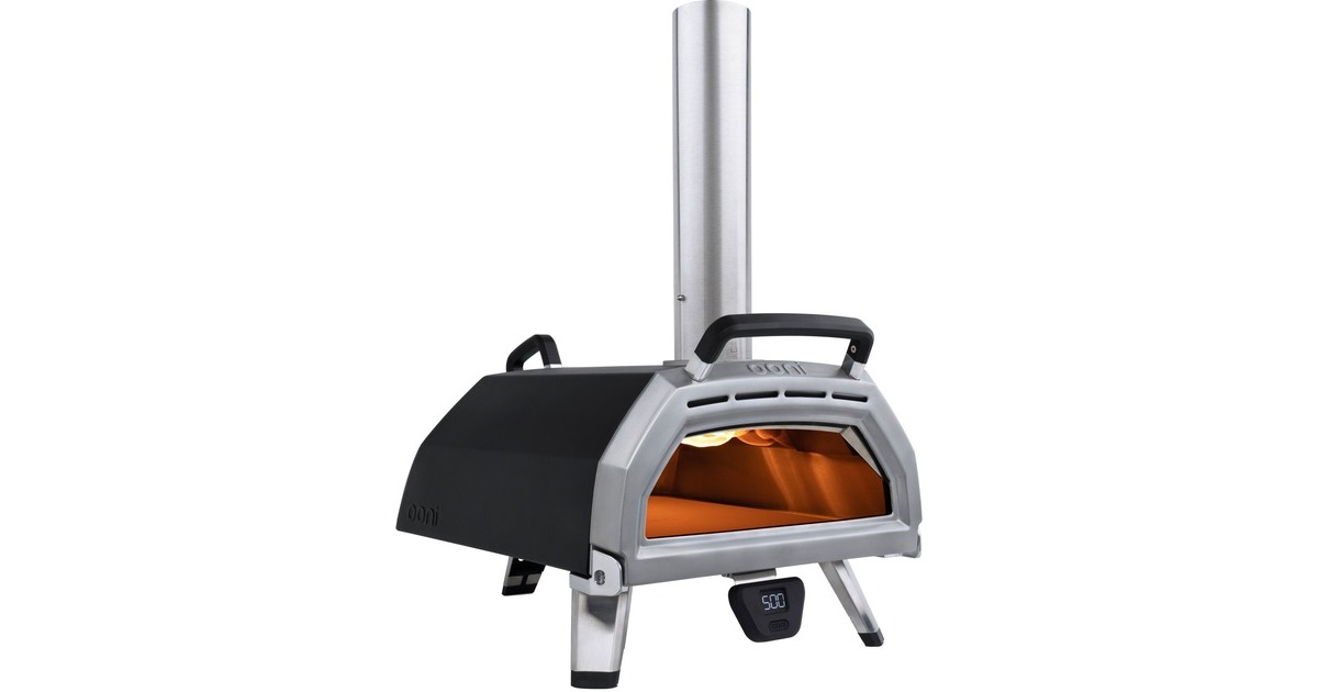 Ooni Karu 16, Pizzaofen(edelstahl/schwarz)