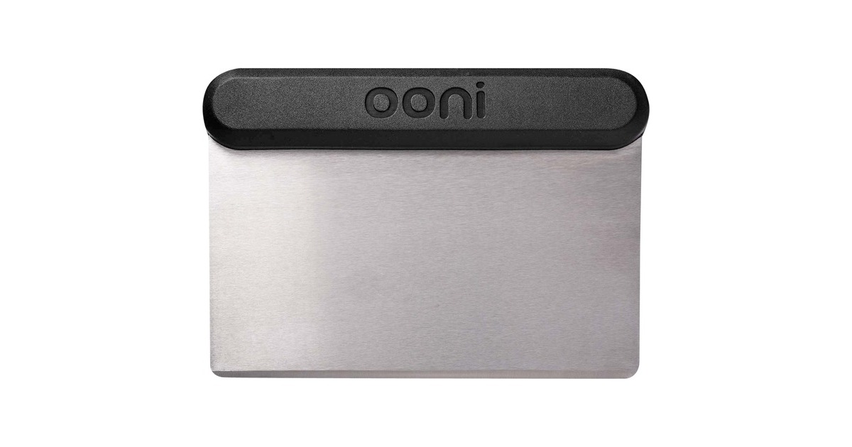 Ooni Pizza-Teigschaber(schwarz/edelstahl)