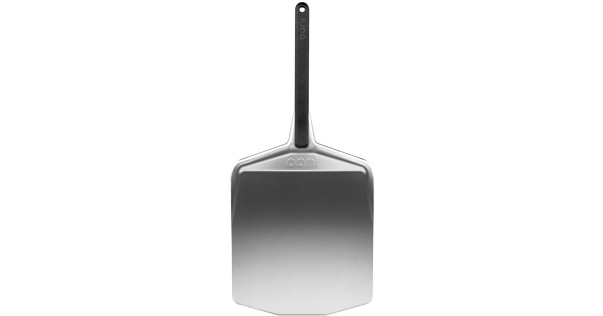 Ooni Pizzaheber 12", Aluminium, Grillbesteck(silber/schwarz, für Pizzen bis ca. Ø 30cm)