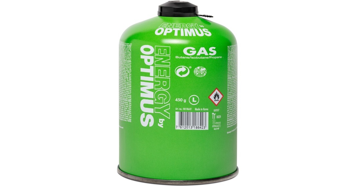 Optimus Gaskartusche 450g, Größe L(Butan/ Isobutan/ Propan)