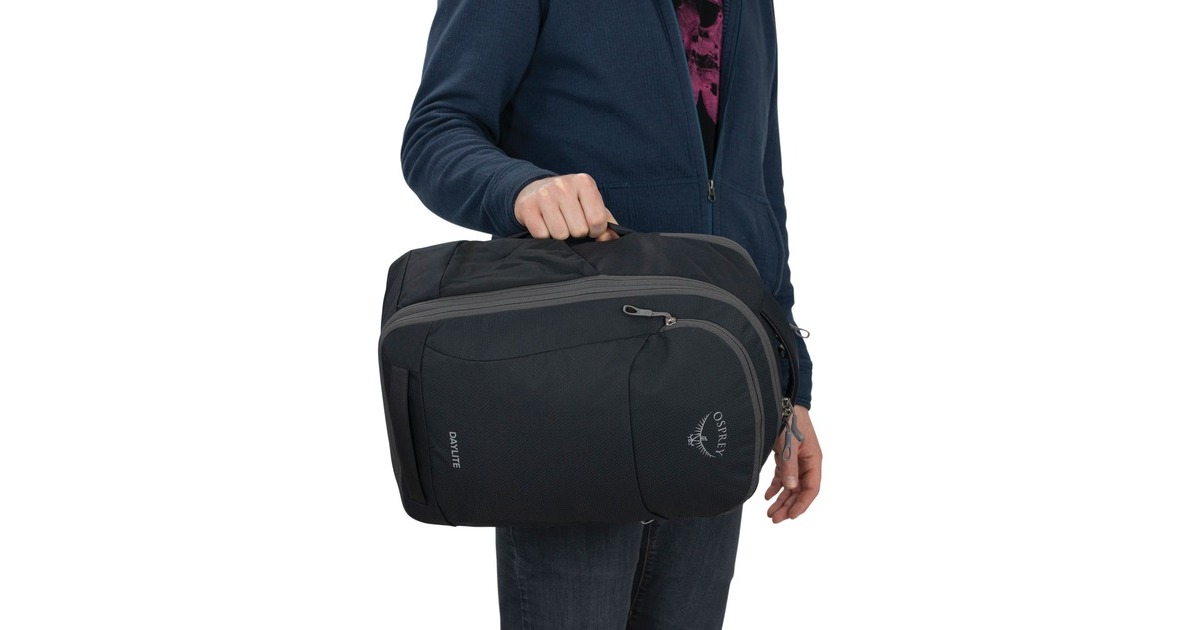 Osprey Daylite Expandible Travel 26+6, Rucksack(schwarz, 26 Liter)