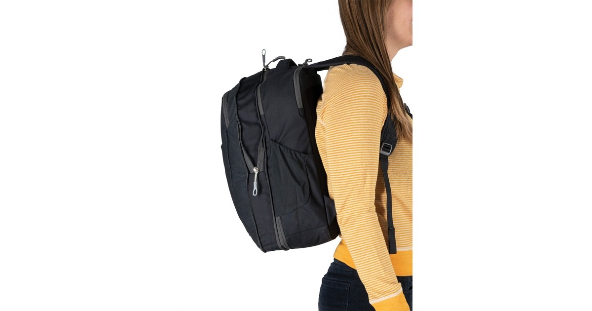 Osprey Daylite Expandible Travel 26+6, Rucksack(schwarz, 26 Liter)