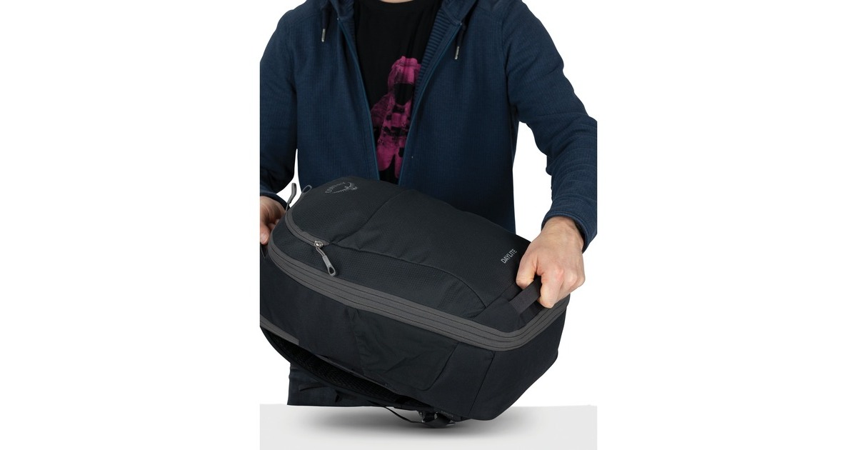 Osprey Daylite Expandible Travel 26+6, Rucksack(schwarz, 26 Liter)
