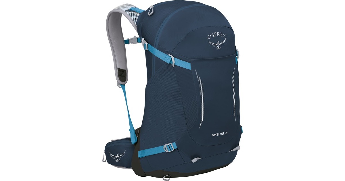 Osprey Hikelite 28, Rucksack(blau, 26 Liter, Größe S/M)