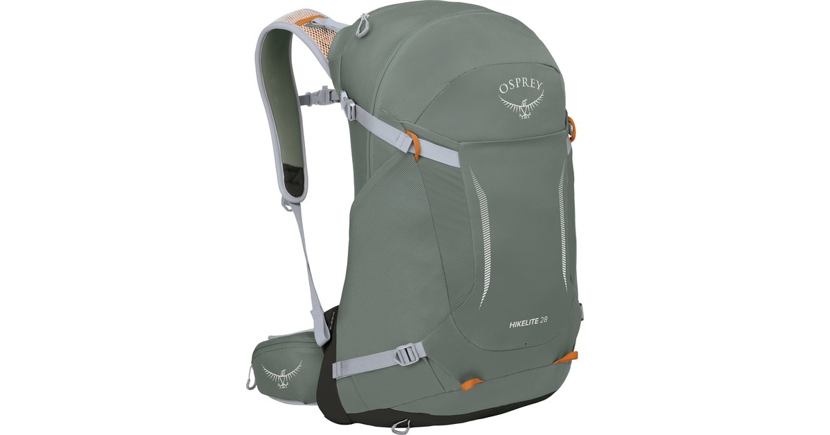 Osprey Hikelite 28, Rucksack(olivgrün, 26 Liter, Größe S/M)