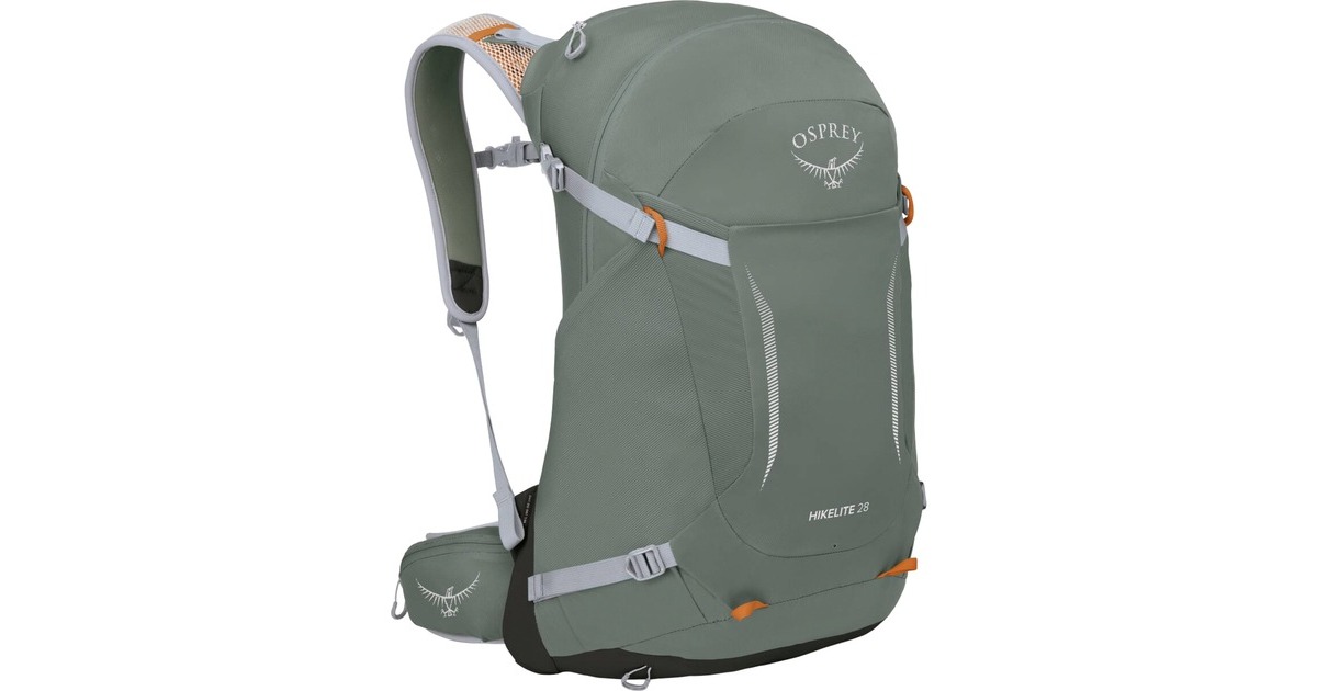 Osprey Hikelite 28, Rucksack(olivgrün, 28 Liter, Größe M/L)
