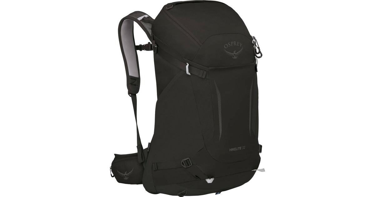 Osprey Hikelite 32, Rucksack(schwarz, 32 Liter, Größe M/L)