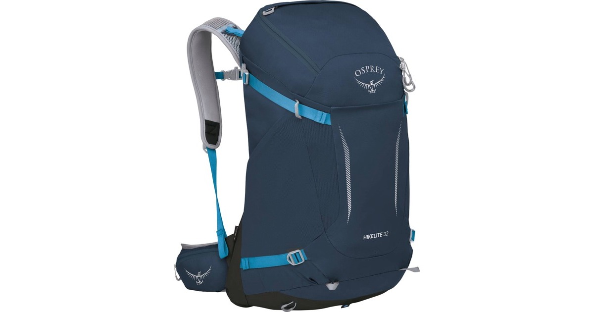 Osprey Hikelite 32, Rucksack(blau, 32 Liter, Größe M/L)