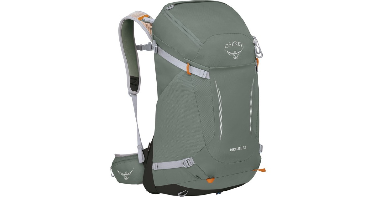 Osprey Hikelite 32, Rucksack(olivgrün, 30 Liter, Größe S/M)