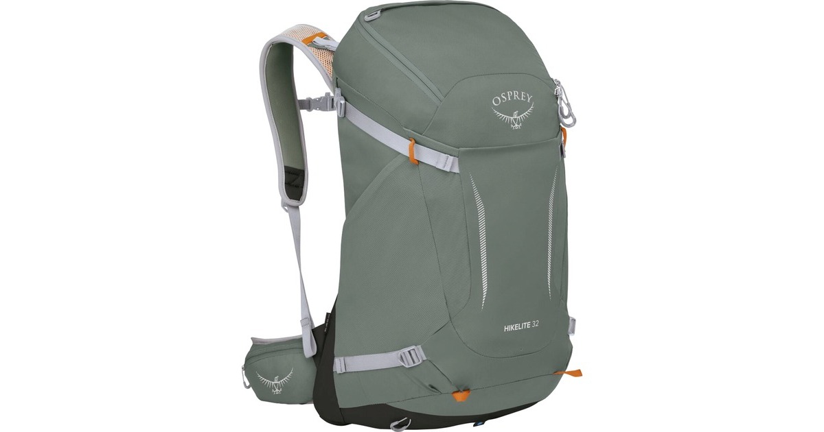 Osprey Hikelite 32, Rucksack(olivgrün, 32 Liter, Größe M/L)