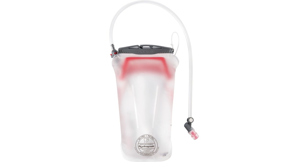 Osprey Hydraulics LT 1.5L Reservoir, Trinkflasche(weiß/rot)