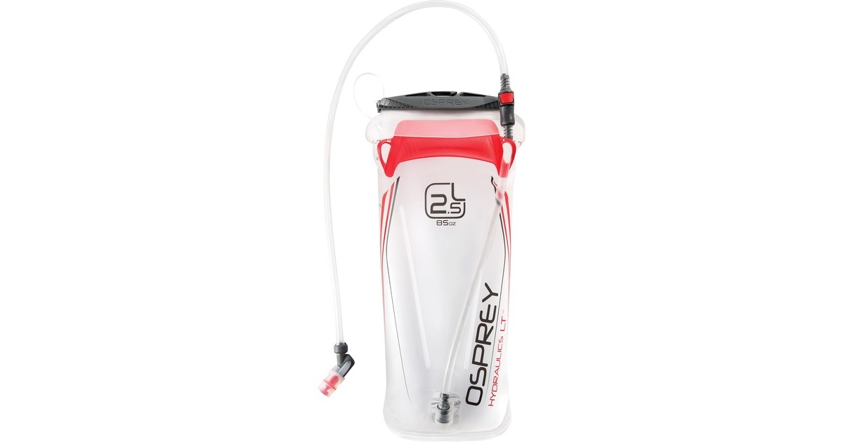 Osprey Hydraulics LT 2.5L Reservoir, Trinkflasche(weiß/rot)