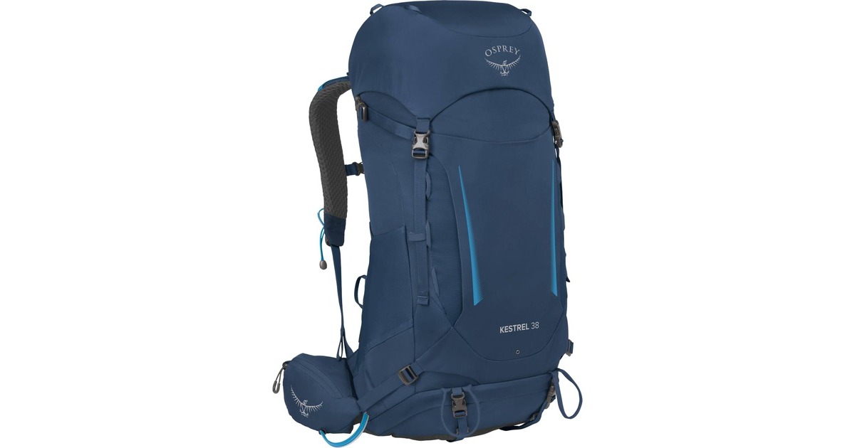 Osprey Kestrel 38, Rucksack(blau, 38 Liter, Größe L/XL)