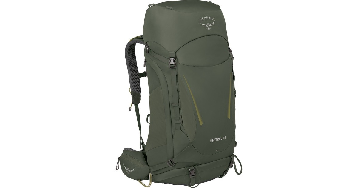 Osprey Kestrel 48, Rucksack(grün, 46 Liter, Größe S/M)