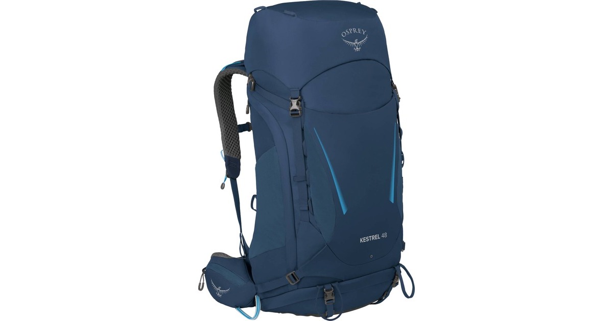 Osprey Kestrel 48, Rucksack(blau, 48 Liter, Größe L/XL)