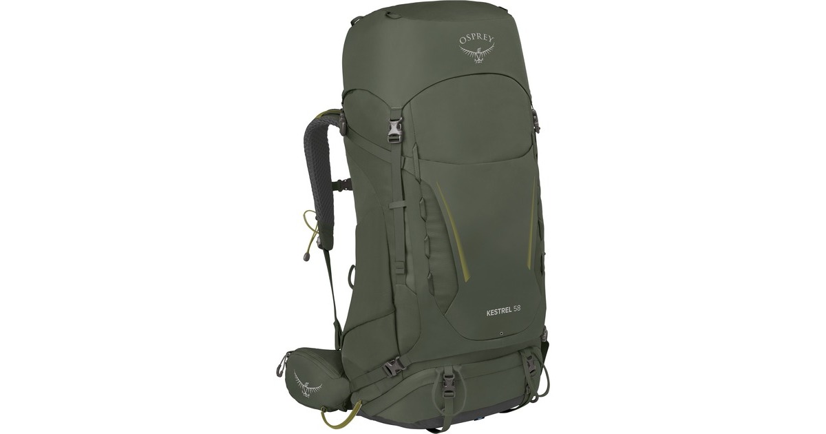 Osprey Kestrel 58 , Rucksack(olivgrün, 58 Liter / Größe L/XL)