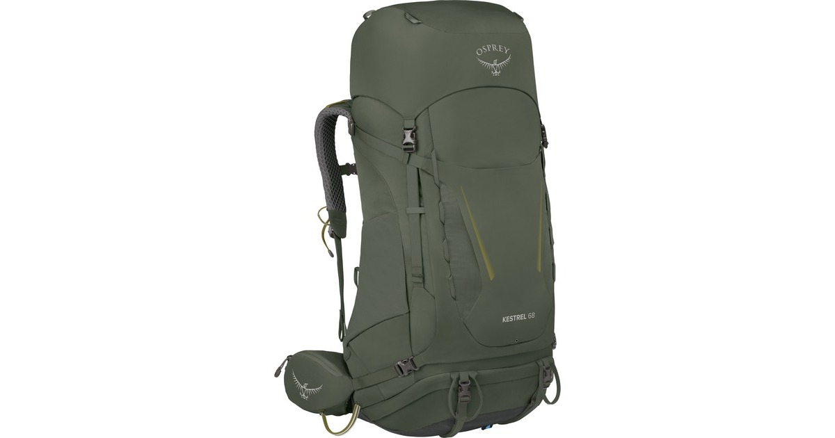 Osprey Kestrel 68 , Rucksack(olivgrün, 66 Liter / GrößeS/M )