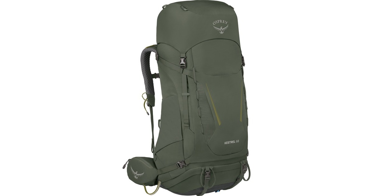 Osprey Kestrel 68 , Rucksack(olivgrün, 68 Liter / GrößeL/XL)