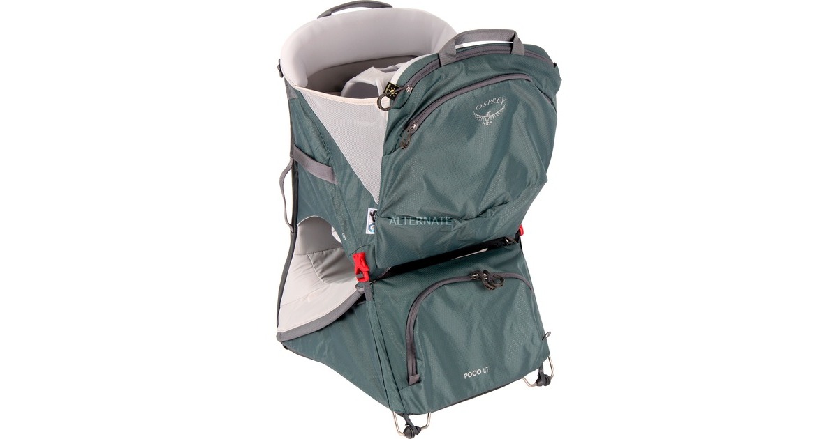 Osprey Poco LT, Rucksack(grau, Kindertrage)