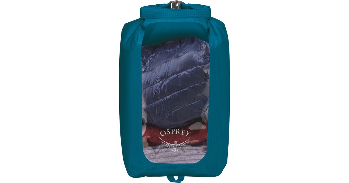Osprey Ultralight Drysack 20 mit Sichtfenster, Packsack(blau)