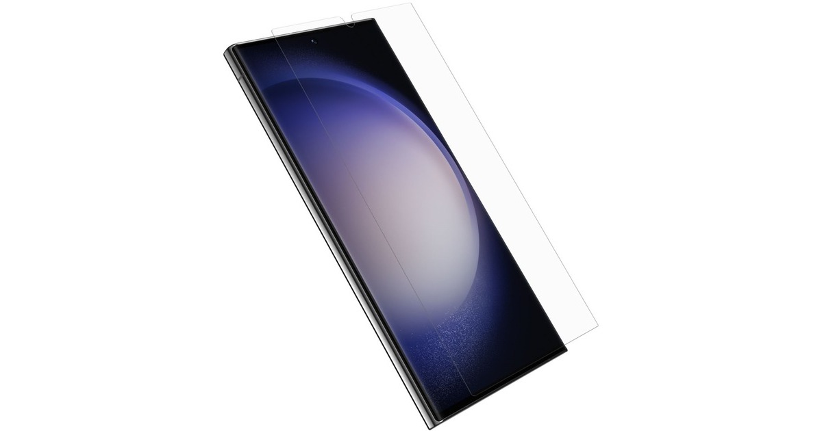 Otterbox Alpha Flex, Schutzfolie(transparent, Samsung Galaxy S23 Ultra)