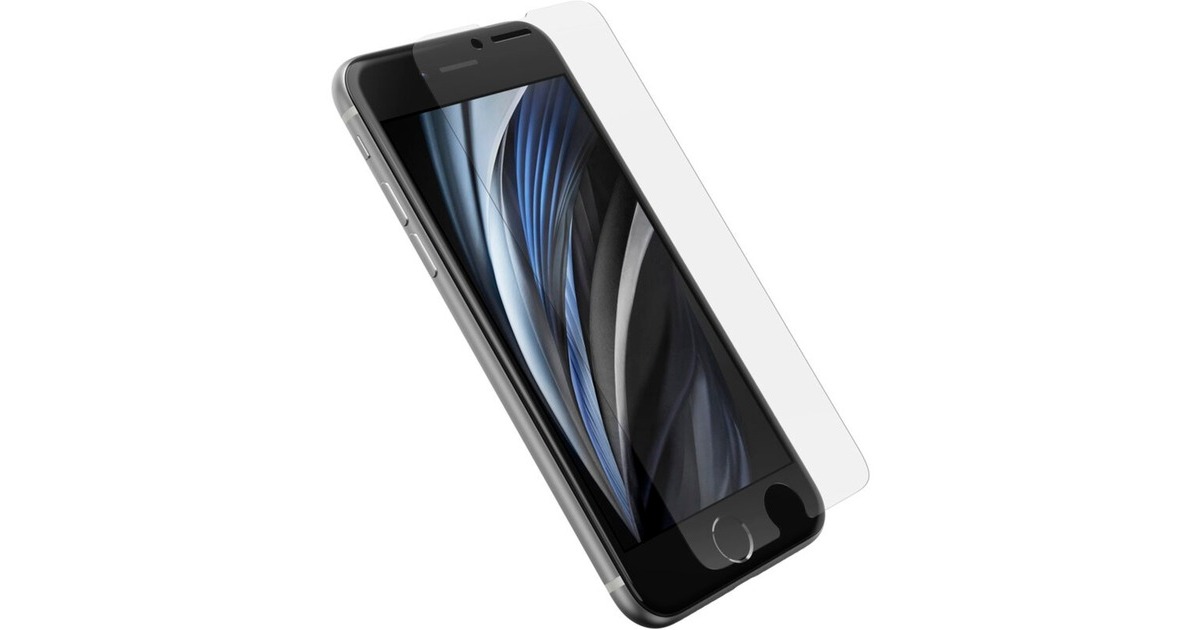Otterbox Alpha Glass, Schutzfolie(transparent, iPhone SE (3./2.Generation), iPhone 8/7/6S)
