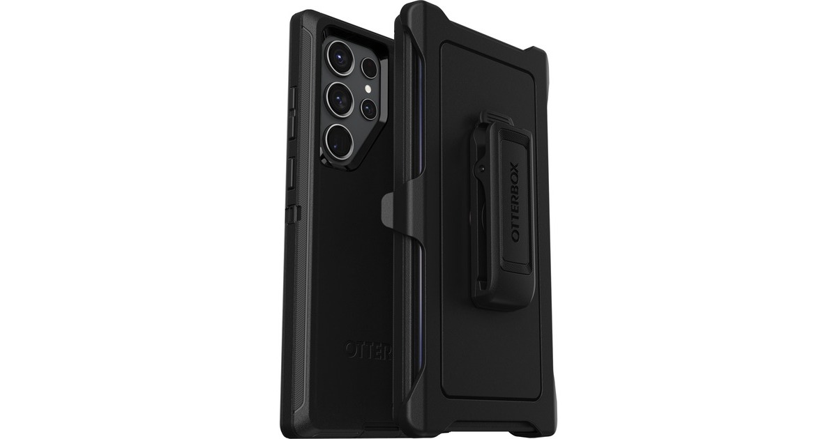 Otterbox Defender, Handyhülle(schwarz, Samsung Galaxy S23 Ultra)