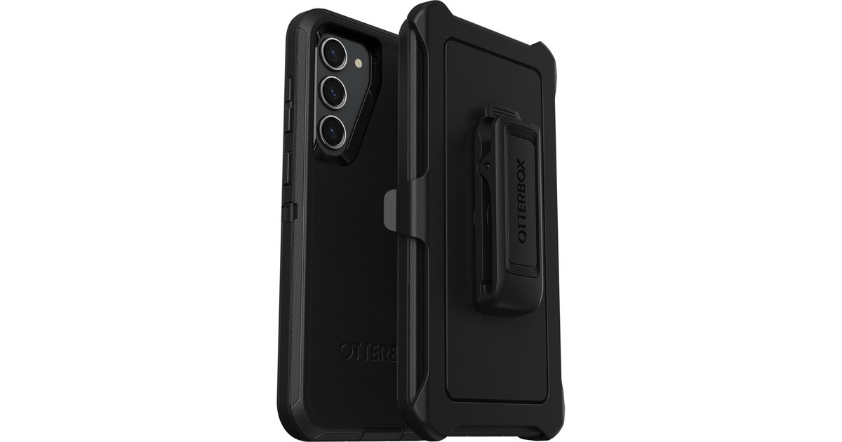 Otterbox Defender, Handyhülle(schwarz, Samsung Galaxy S23+)