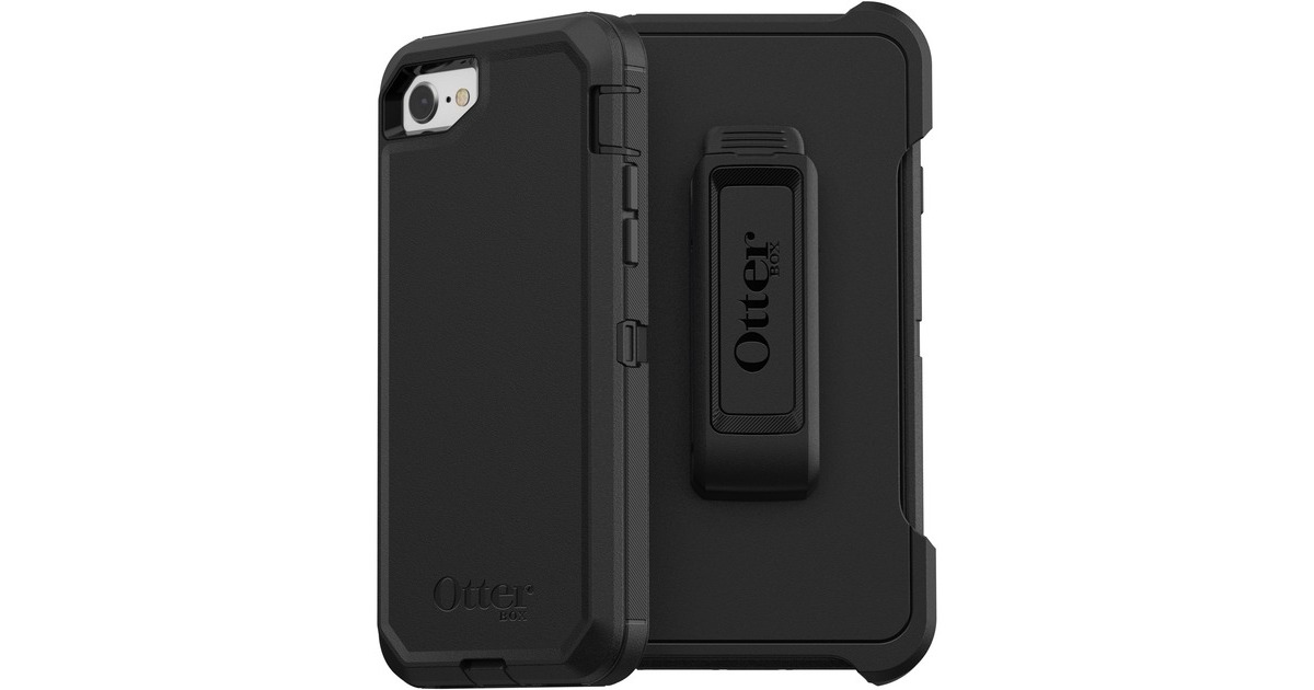Otterbox Defender, Handyhülle(schwarz, iPhone SE (3./2.Generation), iPhone 8/7)