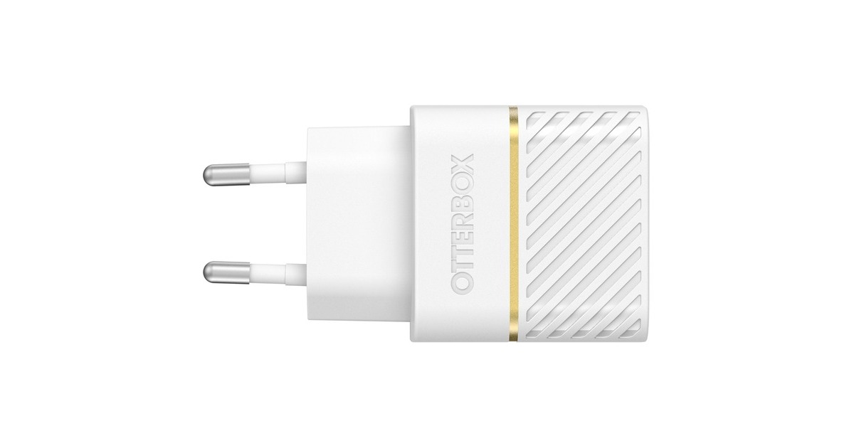 Otterbox EU Wand-Schnelladegerät Premium-Fast Charge, 20W(weiß, USB Power Delivery 3.0, USB-C)