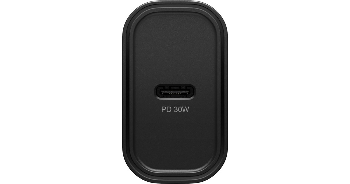 Otterbox EU Wand-Schnelladegerät Wall Charger 30W(schwarz, USB Power Delivery 3.0, USB-C)