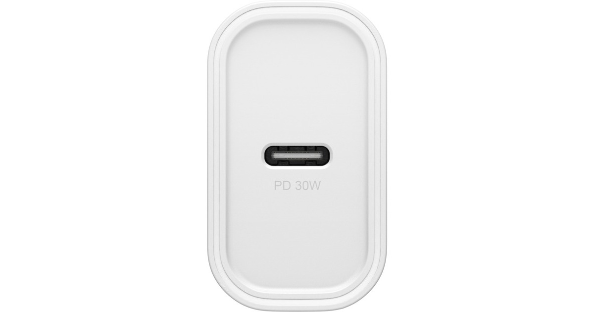 Otterbox EU Wand-Schnelladegerät Wall Charger 30W(weiß, USB Power Delivery 3.0, USB-C)