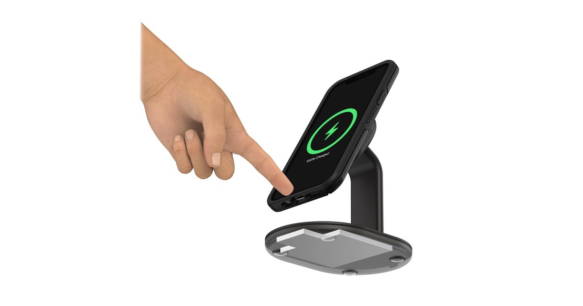 Otterbox Ladeständer für MagSafe, Ladestation(schwarz)