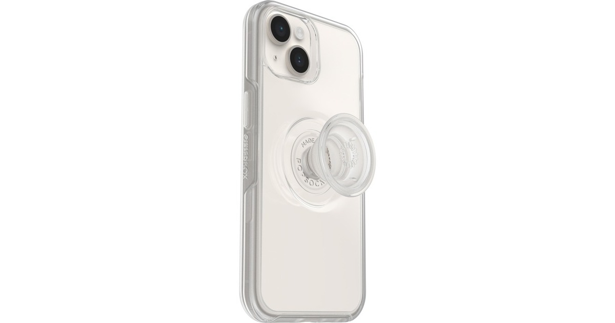 Otterbox Otter + Pop Symmetry Clear, Handyhülle(transparent, iPhone 14)