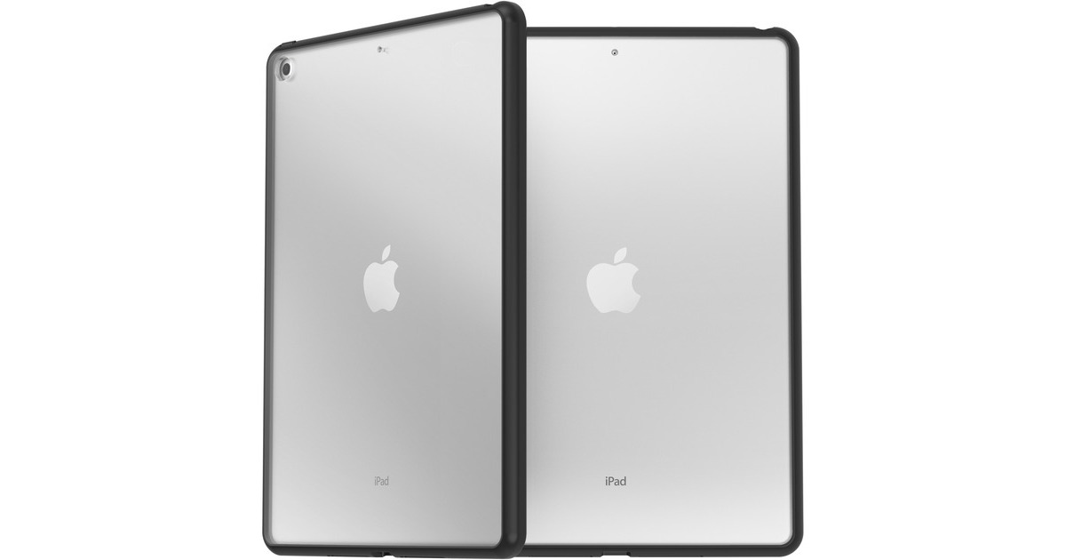 Otterbox React, Tablethülle(transparent/schwarz, iPad (7./ 8./ 9.Generation))