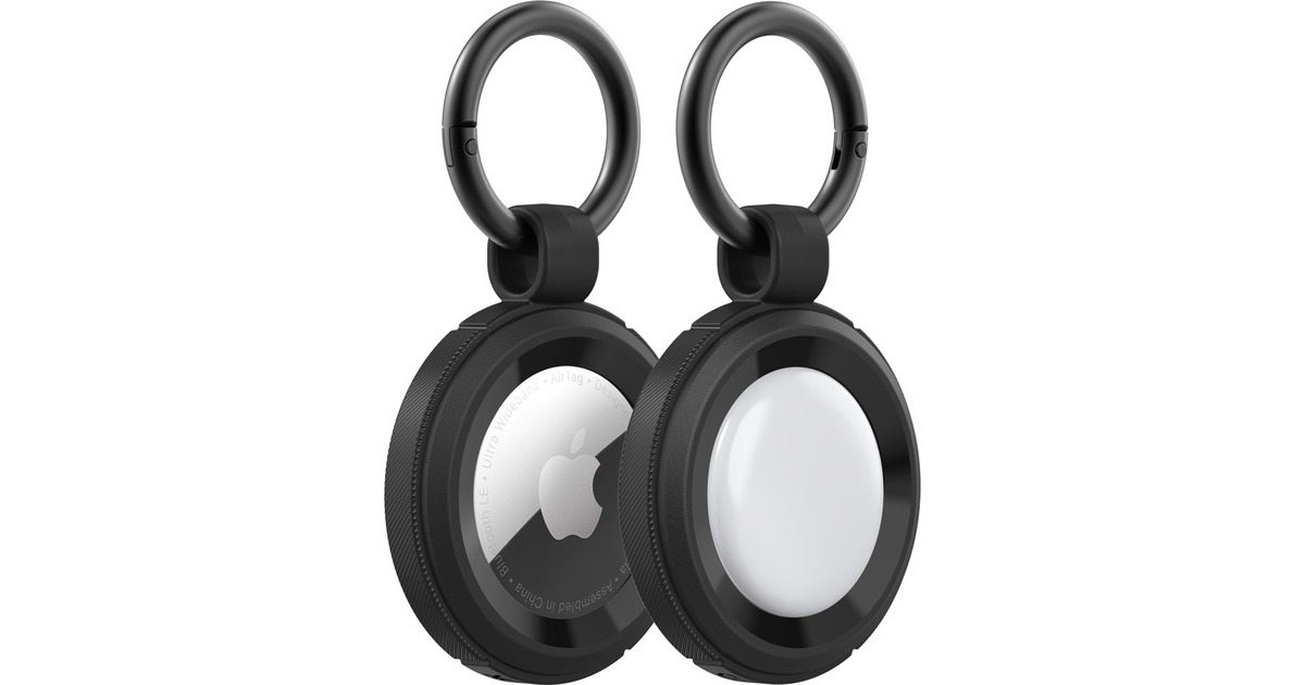 Otterbox Rugged Case, Schutzhülle(schwarz, Apple AirTag)