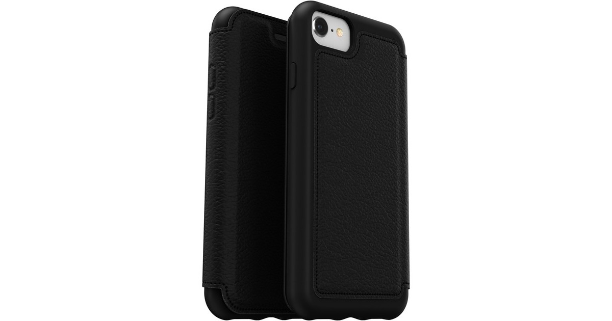 Otterbox Strada Folio, Handyhülle(schwarz, iPhone SE (3./2.Generation), iPhone 8/7)
