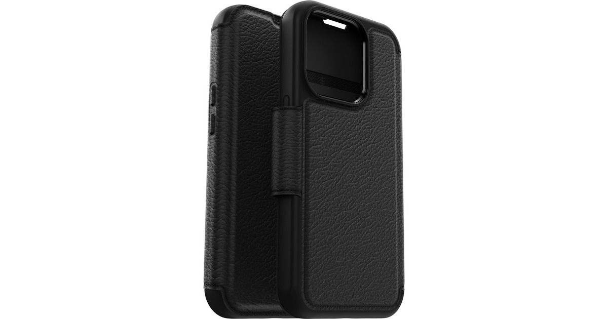 Otterbox Strada MagSafe, Handyhülle(schwarz, iPhone 15 Pro)