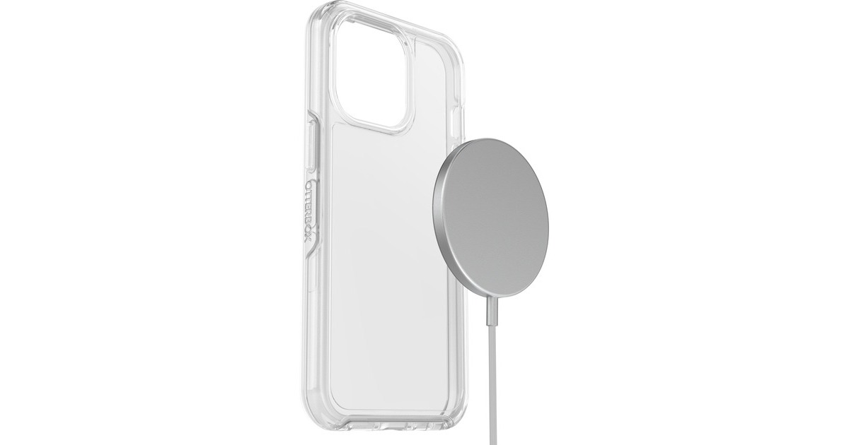 Otterbox Symmetry Clear + Alpha Glass clear, Handyhülle(transparent, iPhone 13 Pro)