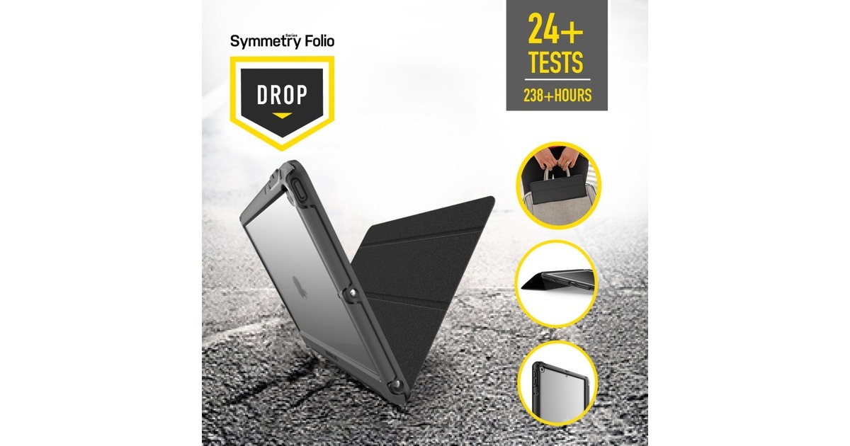 Otterbox Symmetry Folio PRO Pack, Tablethülle(blau, iPad (7. / 8. und 9..Generation))
