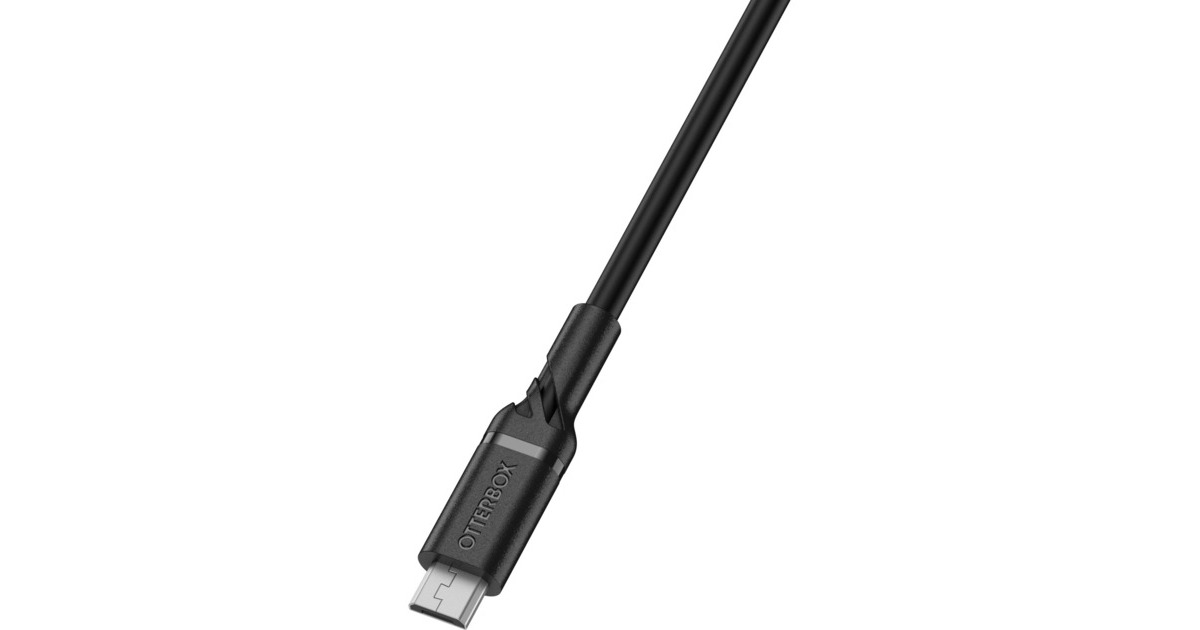 Micro-USB Stecker(schwarz, 2 Meter)