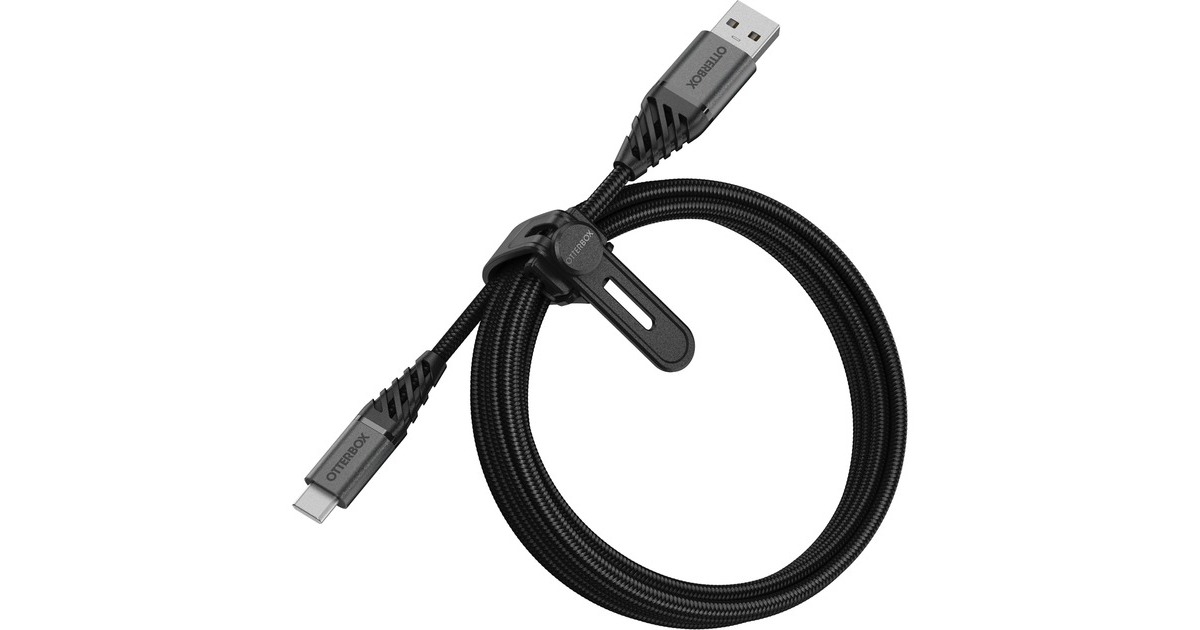 USB-C Stecker(schwarz, 2 Meter, PD, gesleevt)