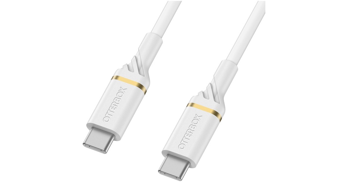 USB-C Stecker(weiß, 3 Meter, PD, gesleevt)