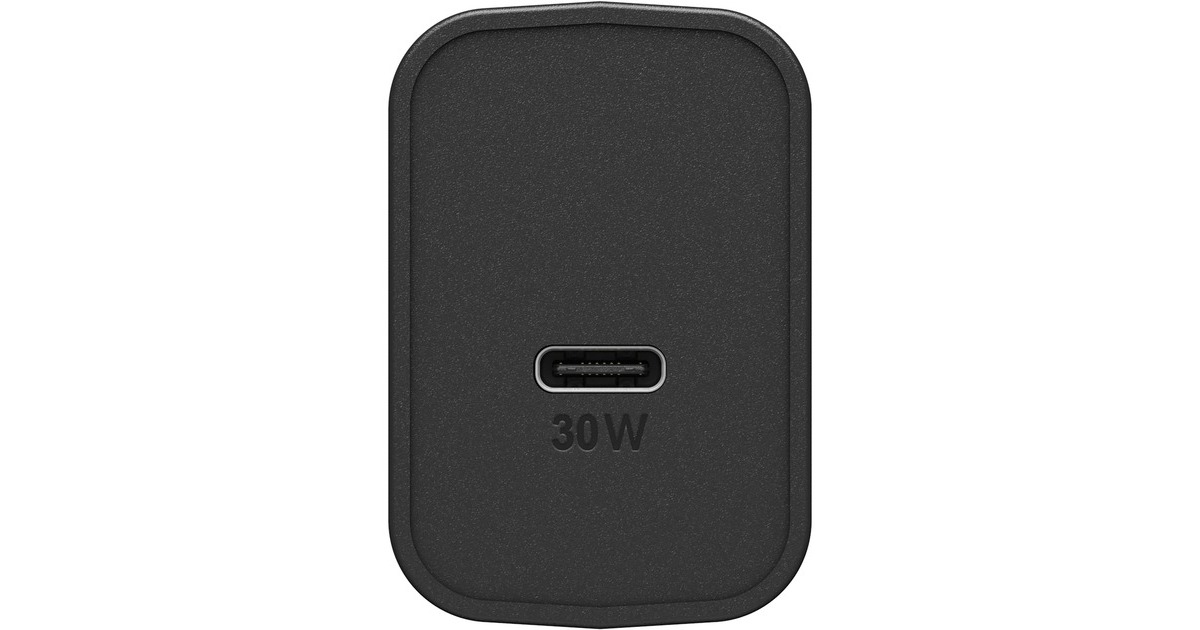 Otterbox USB-C Wand-Schnellladegerät 30W Black Schimmer(schwarz, USB Power Delivery)