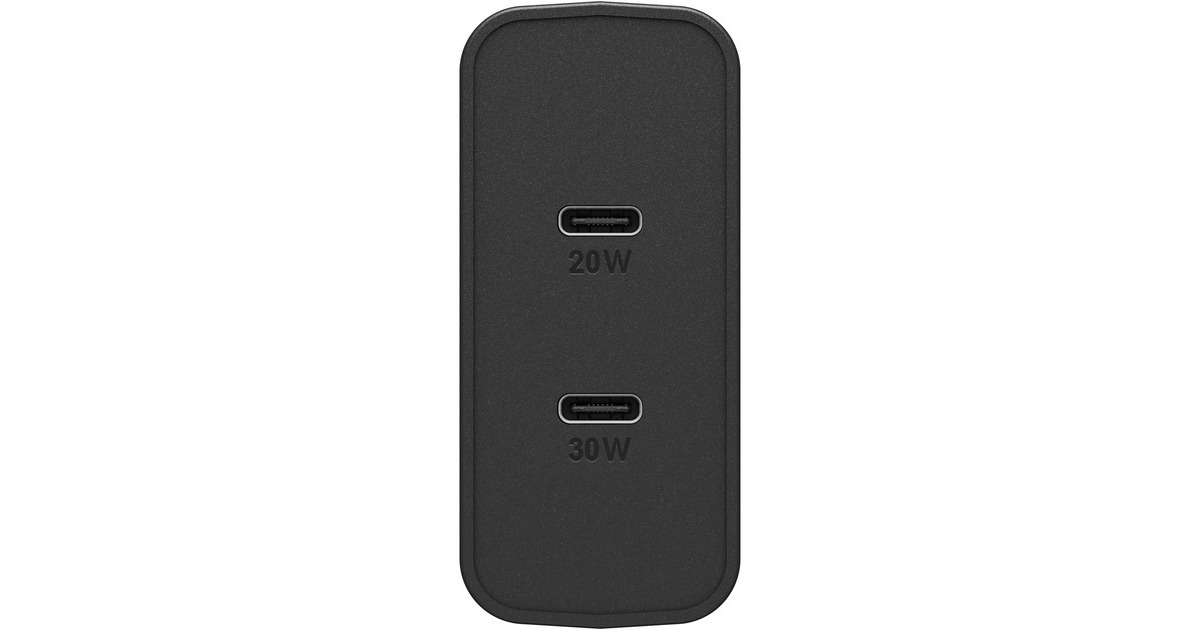 Otterbox USB-C Wand-Schnellladegerät, 50W Combined(schwarz)