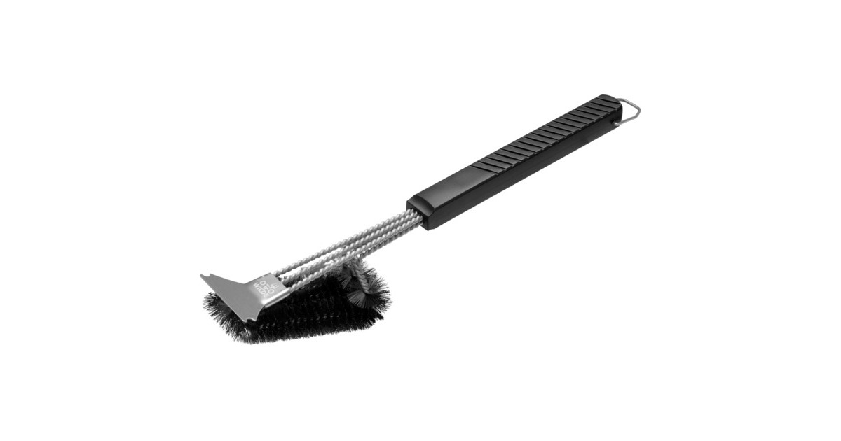 Otto Wilde Grillers Bürste 420052, Grill-Reinigungsbürste(schwarz/edelstahl)